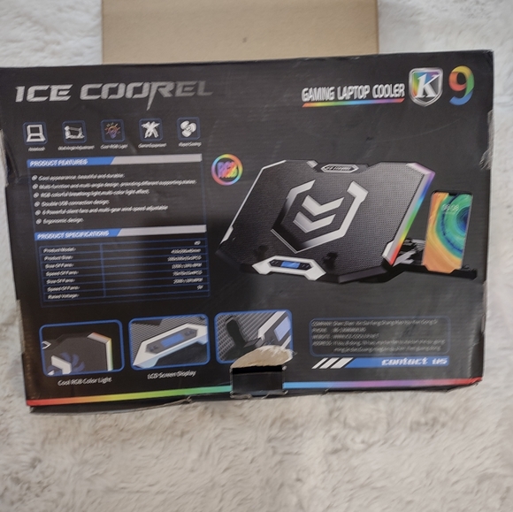 ICE COOREL RGB LAPTOP and PHONE STAND. - Picture 11 of 17